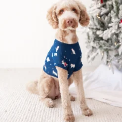 Dog Tee in Frosty Friends