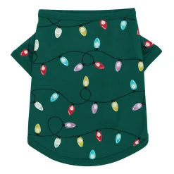 Dog Tee in Merry and Bright