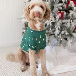 Dog Tee in Merry and Bright