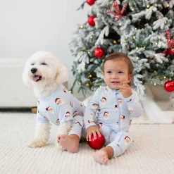 Dog Tee in Vintage Santa