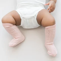 Knee High Socks in Blush