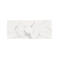 Knotted Bow Headband in Cloud