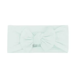 Knotted Bow Headband in Dew