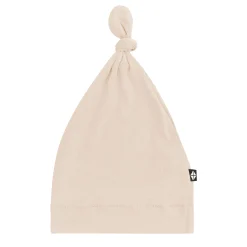 Knotted Cap in Bisque