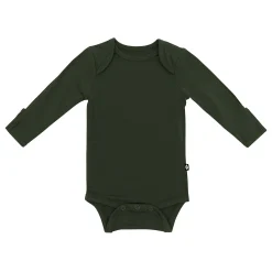 Long Sleeve Bodysuit in Fir