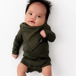 Long Sleeve Bodysuit in Fir