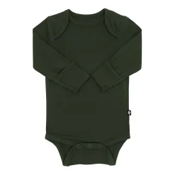 Long Sleeve Bodysuit in Fir