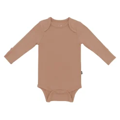 Long Sleeve Bodysuit in Latte