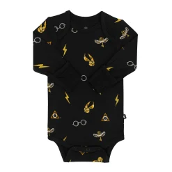 Long Sleeve Bodysuit in Midnight Icon