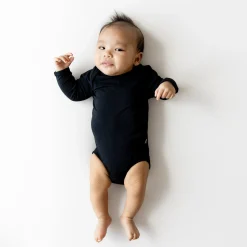 Long Sleeve Bodysuit in Midnight