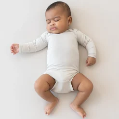 Long Sleeve Bodysuit in Oat
