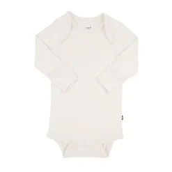 Long Sleeve Bodysuit in Oat