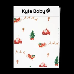 Long Sleeve Bodysuit in Santa Sleigh