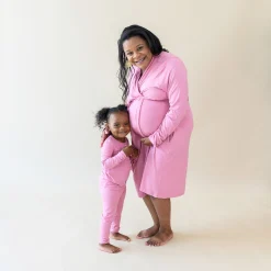 Long Sleeve Pajamas in Apple Blossom