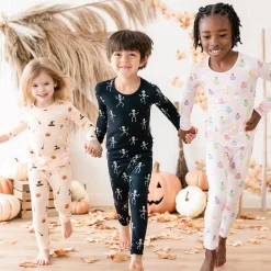 Long Sleeve Pajamas in Bewitched
