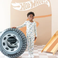 Long Sleeve Pajamas in Fast and Fierce