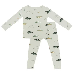 Long Sleeve Pajamas in Fishing