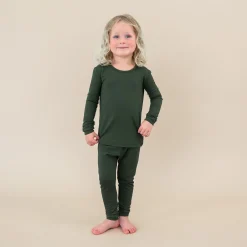 Long Sleeve Pajamas in Fir