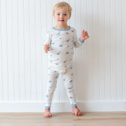 Long Sleeve Pajamas in Jurassic