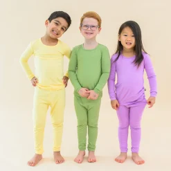 Long Sleeve Pajamas in Lilikoi