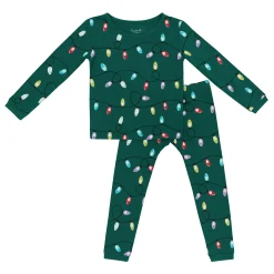 Long Sleeve Pajamas in Merry and Bright