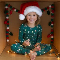 Long Sleeve Pajamas in Merry and Bright