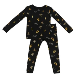 Long Sleeve Pajamas in Midnight Icon