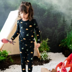 Long Sleeve Pajamas in Under the Stars