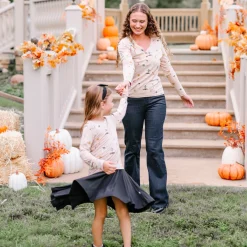 Long Sleeve Toddler Crew Neck Tee in Gilmore Girls
