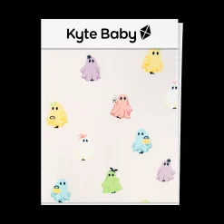 Long Sleeve Toddler Crew Neck Tee in Pastel Ghost