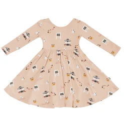 Long Sleeve Twirl Dress in Gilmore Girls