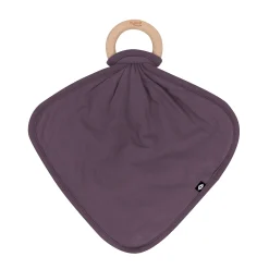Lovey in Currant with Removable Teething Ring
