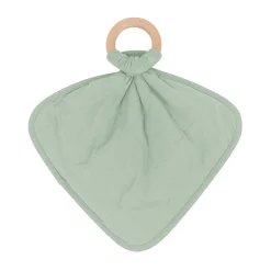 Lovey in Thyme with Removable Teething Ring