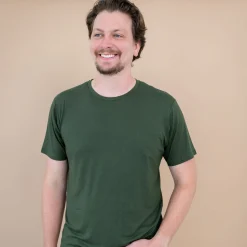 Men's Crew Neck Tee in Fir