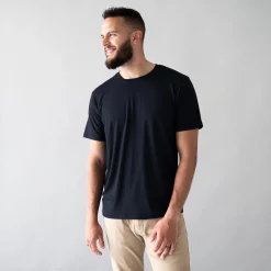 Men's Crew Neck Tee in Midnight