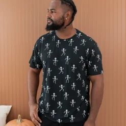 Men's Crew Neck Tee in Skeleton