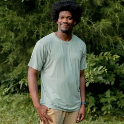 Men's Crew Neck Tee in Thyme
