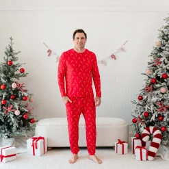 Men's Jogger Set in Candy Cane