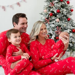 Men's Jogger Set in Candy Cane