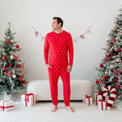 Men's Jogger Set in Candy Cane