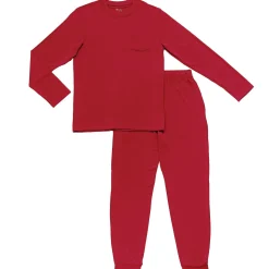 Men's Jogger Set in Cardinal