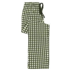 Men's Lounge Pants in Gingham Fir