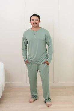 Men's Lounge Pants in Thyme