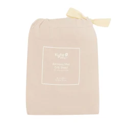 Mini Crib Sheet in Bisque
