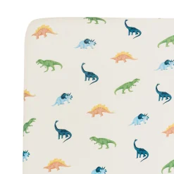 Mini Crib Sheet in Ecru Roar