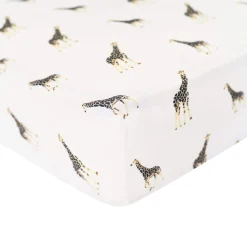 Mini Crib Sheet in Giraffe