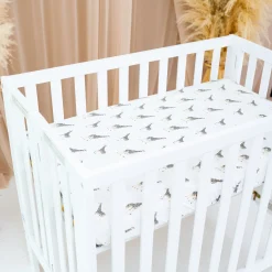 Mini Crib Sheet in Giraffe