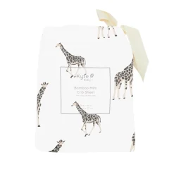 Mini Crib Sheet in Giraffe