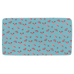 Mini Crib Sheet in Hibiscus
