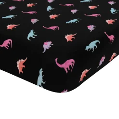 Mini Crib Sheet in Midnight Roar